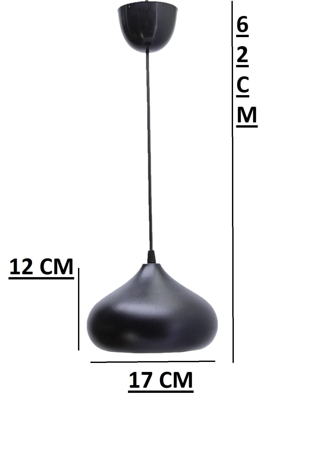 2 ADET KREM KUMAŞ ŞAPKALI METAL ELİPS MASA LAMBALARI 1 ADET SARKIT AVİZE - Görsel 7
